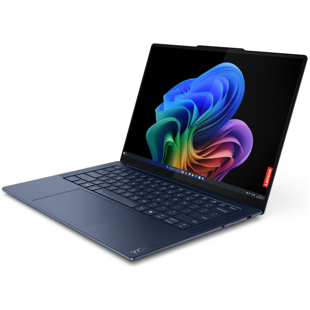 Lenovo YOGA SLIM 7 14Q8X9 2-IN-1 Copilot+ PC Snapdragon® X Elite X1E-78-100 512GB SSD 16GB 14.5" (2944x1840) OLED TOUCHSCREEN WIN11 COSMIC BLUE Backlit Keyboard – תמונה 3