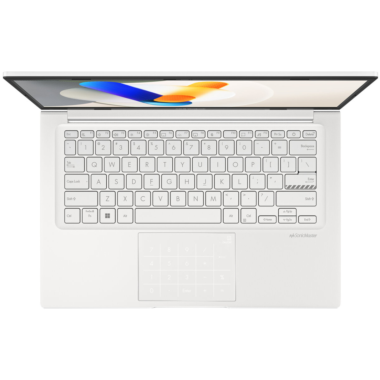 Asus VivoBook F1404VAP Core™ 5 120U 512GB SSD 8GB 14" (1920x1080) WIN11 AURORA WHITE – תמונה 6