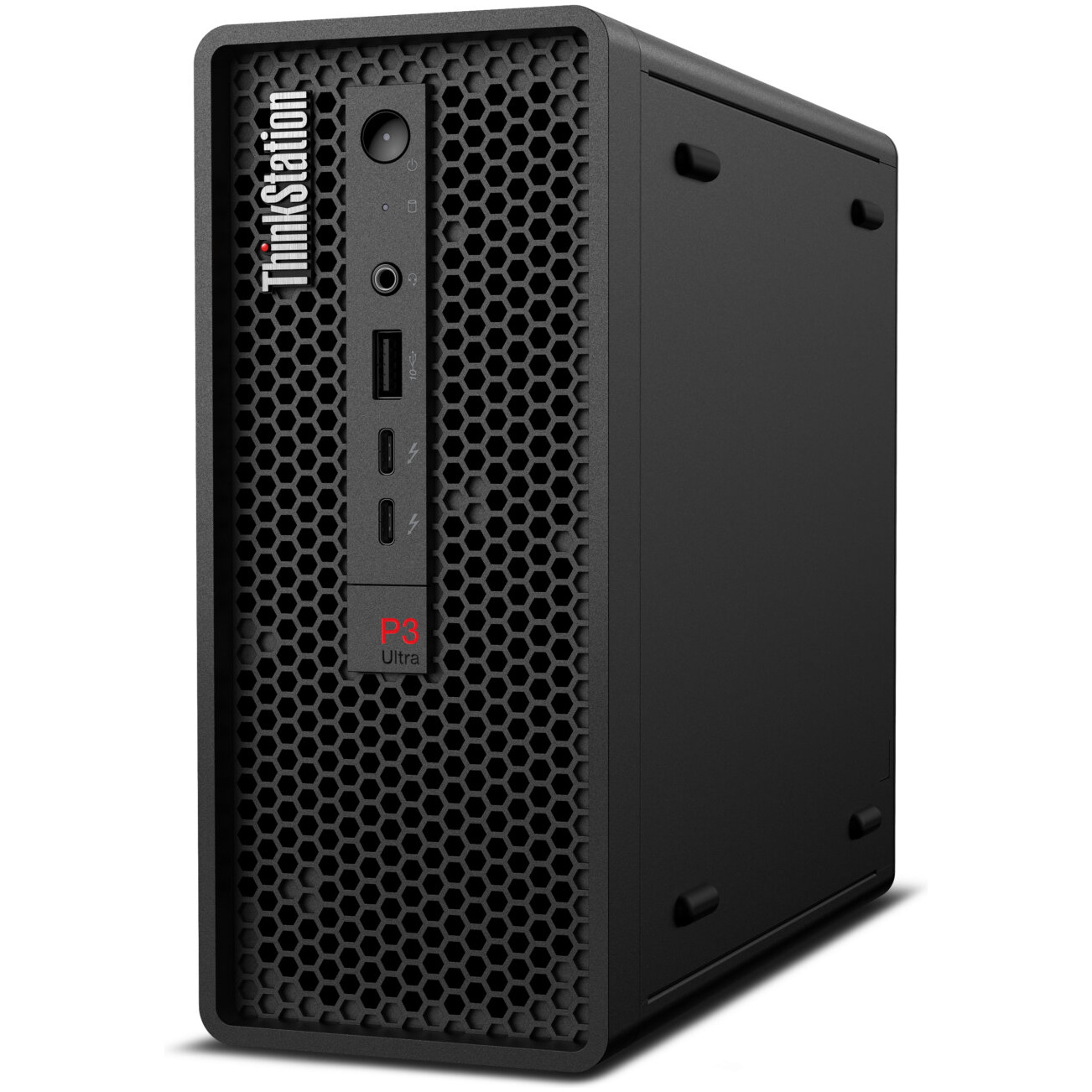 Lenovo ThinkStation P3 USFF TOWER WORKSTATION Core™ i9-14900 1TB SSD 32GB WIN11 Pro NVIDIA® T1000 8192MB BLACK Keyboard Mouse – תמונה 3