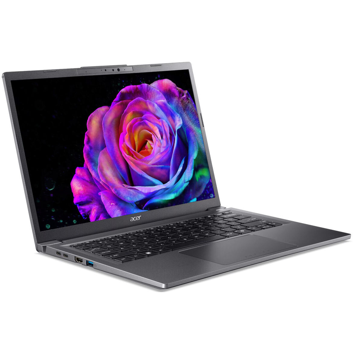 Acer Aspire AI A14-52M-72FH Core™ Ultra 7 256V 1TB SSD 16GB 14" (1920x1200) WIN11 IRON Backlit Keyboard – תמונה 3