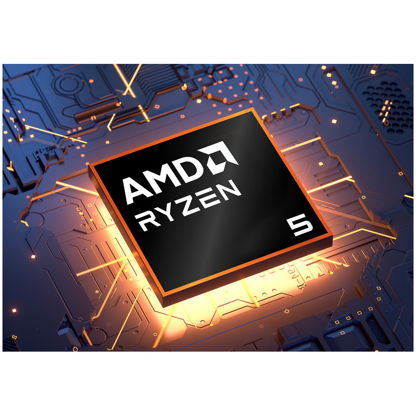HP OmniBook 3 17-DP0105 AMD Ryzen™ 5 40 512GB SSD 8GB 17.3" (1920x1080) WIN11 GLACIER SILVER – תמונה 7