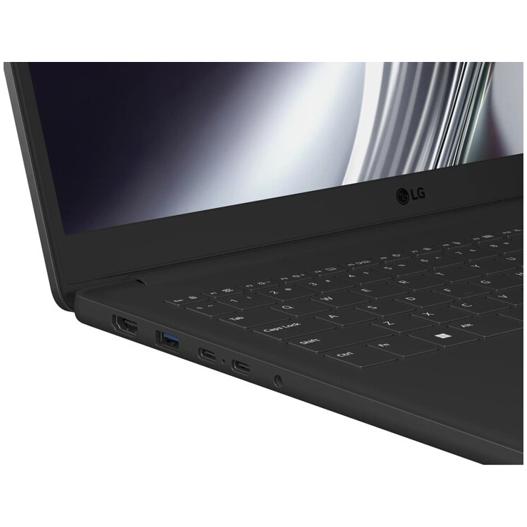 LG Gram Book Core™ Ultra 5 115U 512GB SSD 8GB 15" (1920x1080) TOUCHSCREEN WIN11 TITAN BLACK – תמונה 3