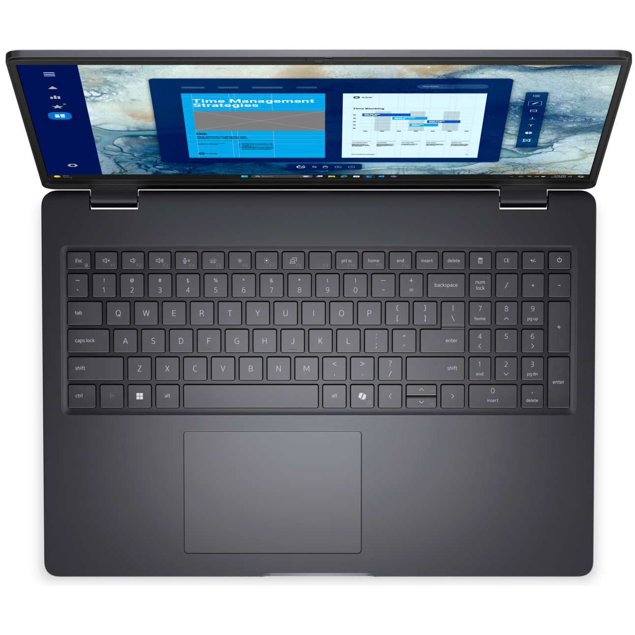 Dell Pro 16 PC16250 Core™ 7 150U 512GB SSD 16GB 16" (1920x1200) TOUCHSCREEN WIN11 Pro MAGNETITE Backlit Keyboard – תמונה 4