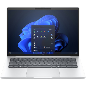 HP EliteBook 8 G1i NGAI Core™ Ultra 7 268V 512GB SSD 32GB 14" WUXGA (19201200) TOUCHSCREEN IPS WIN11 Pro GLACIER SILVER Backlit Keyboard FP Reader Wolf Pro Security Edition שלוש שנות אחריות אתר לקוח