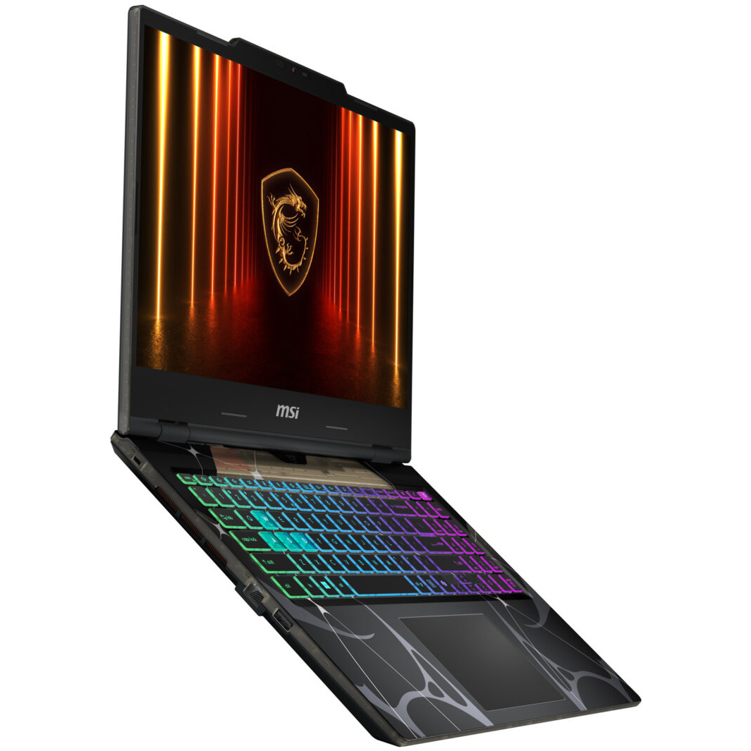MSI CYBORG 15 GAMING AMD Ryzen™ 7 260 512GB SSD 16GB 15.6" (1920x1080) 144Hz WIN11 NVIDIA® RTX 5050 8192MB BLACK Backlit Keyboard – תמונה 4
