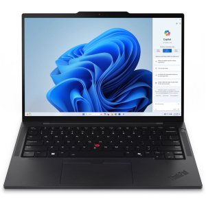 Lenovo ThinkPad T14s Gen 5 Core™ Ultra 7 155U 512GB SSD 16GB 14" (1920x1200) WIN11 Pro ECLIPSE BLACK Backlit Keyboard FP Reader