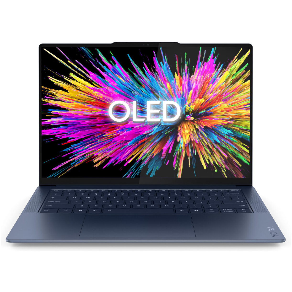 Lenovo YOGA SLIM 7 14Q8X9 2-IN-1 Copilot+ PC Snapdragon® X Elite X1E-78-100 512GB SSD 16GB 14.5" (2944x1840) OLED TOUCHSCREEN WIN11 COSMIC BLUE Backlit Keyboard