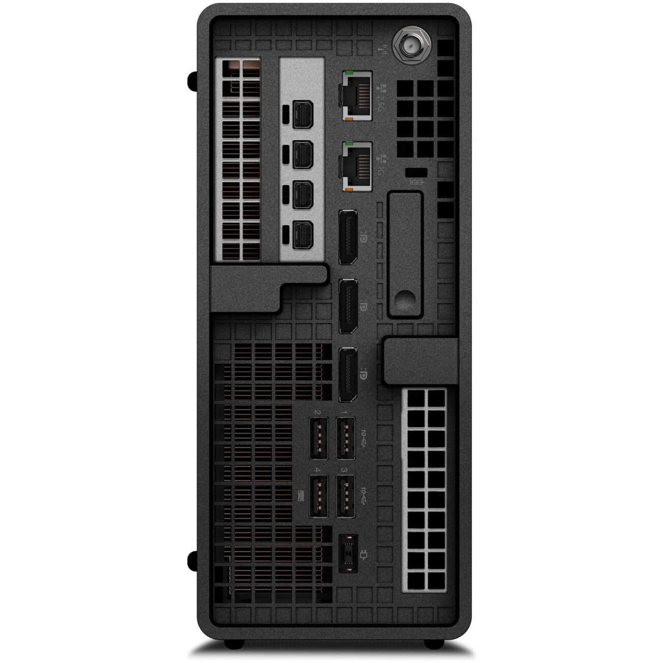Lenovo ThinkStation P3 USFF TOWER WORKSTATION Core™ i9-14900 1TB SSD 32GB WIN11 Pro NVIDIA® T1000 8192MB BLACK Keyboard Mouse – תמונה 7