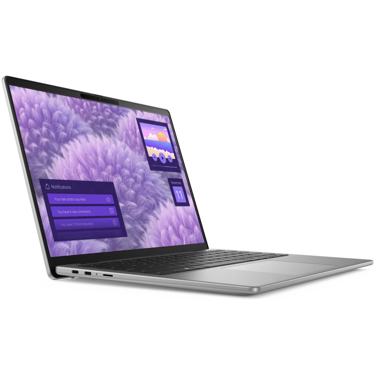 Dell Inspiron 5441 Snapdragon® X Plus X1P-64-100 1TB SSD 16GB 14" (1920x1200) WIN11 TITAN GRAY Backlit Keyboard 1-year on-site warranty Branded Brown Box with Dell Logo, not a retail box, NEW factory sealed – תמונה 4