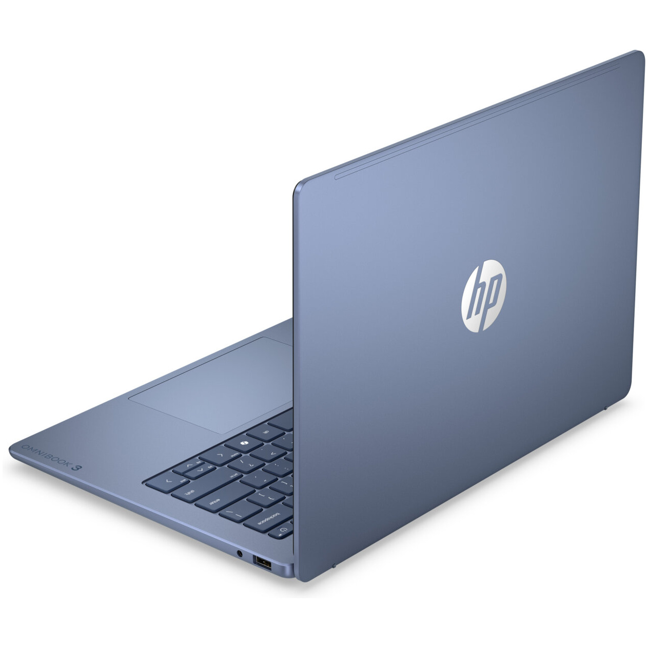 HP OmniBook 3 14-HZ0088 Snapdragon® X X1-26-100 256GB SSD 8GB 14" (1920x1200) OLED WIN11 STARLIT BLUE – תמונה 3