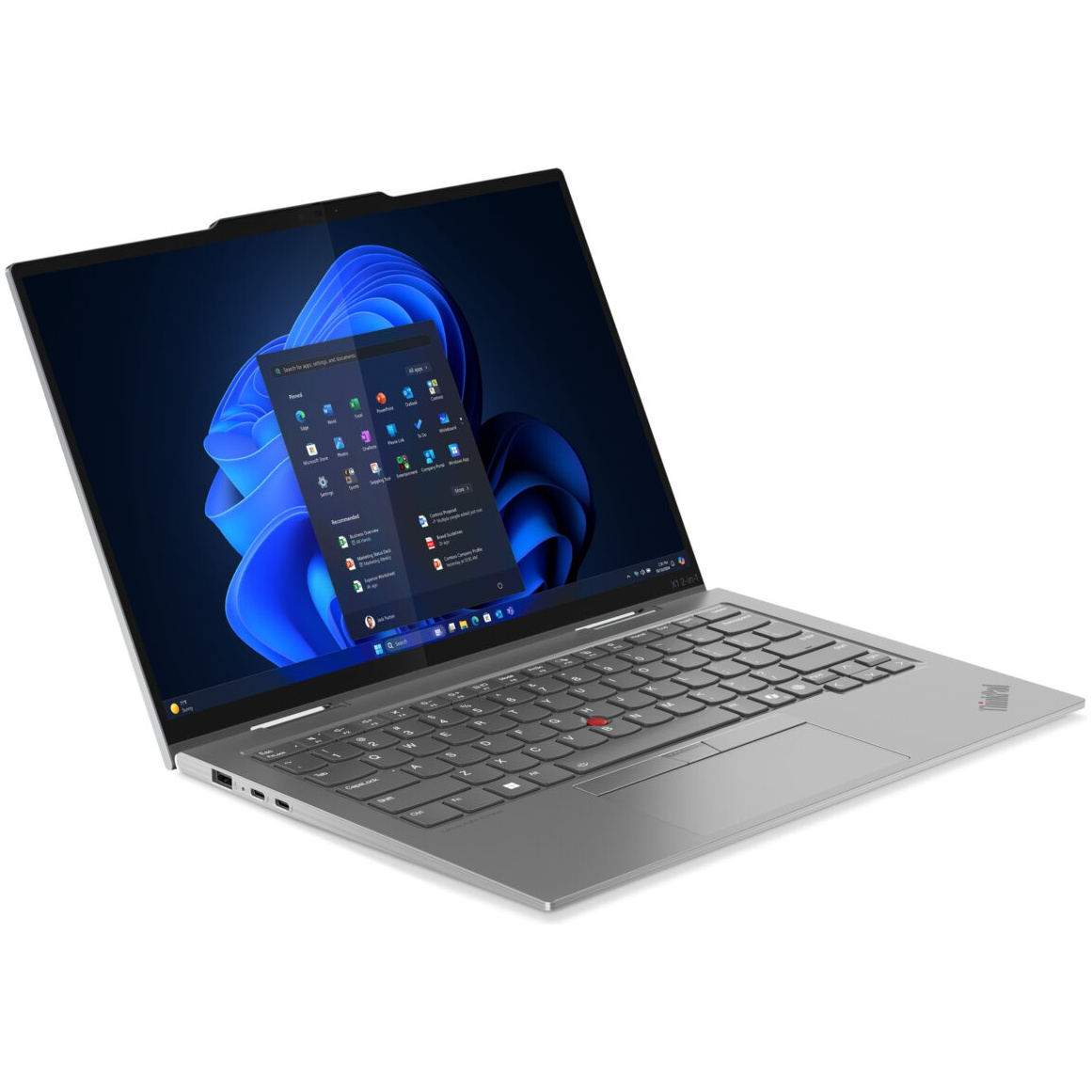 Lenovo ThinkPad X1 Gen 10 2-IN-1 Core™ Ultra 7 265U 512GB SSD 32GB 14" (2880x1800) OLED TOUCHSCREEN 120Hz WIN11 Pro GRAY Backlit Keyboard FP Reader שלוש שנות אחריות אתר לקוח – תמונה 6
