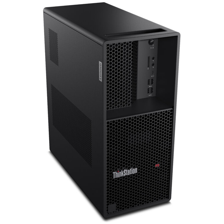 Lenovo ThinkStation P3 TOWER WORKSTATION Core™ Ultra 9 285 1TB SSD 32GB WIN11 Pro NVIDIA® RTX 2000 163848MB BLACK Keyboard Mouse – תמונה 4