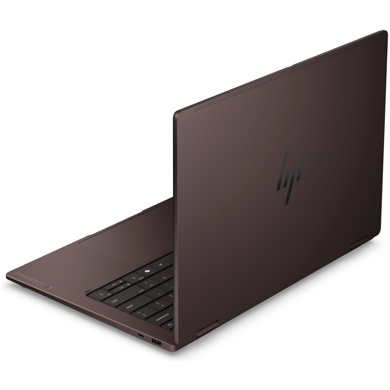 HP OmniBook X Flip 14-KC0013 AMD Ryzen™ AI 5 430 512GB SSD 16GB 14" (1920x1200) OLED TOUCHSCREEN WIN11 DEEP ESPRESSO Backlit Keyboard – תמונה 3