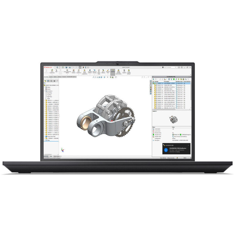 Lenovo ThinkPad P16v Gen 3 MOBILE WORKSTATION Core™ Ultra 9 285H 1TB SSD 32GB 16" (1920x1200) WIN11 Pro NVIDIA® RTX PRO 2000 Blackwell 8192MB BLACK Backlit Keyboard FP Reader שלוש שנות אחריות אתר לקוח – תמונה 3