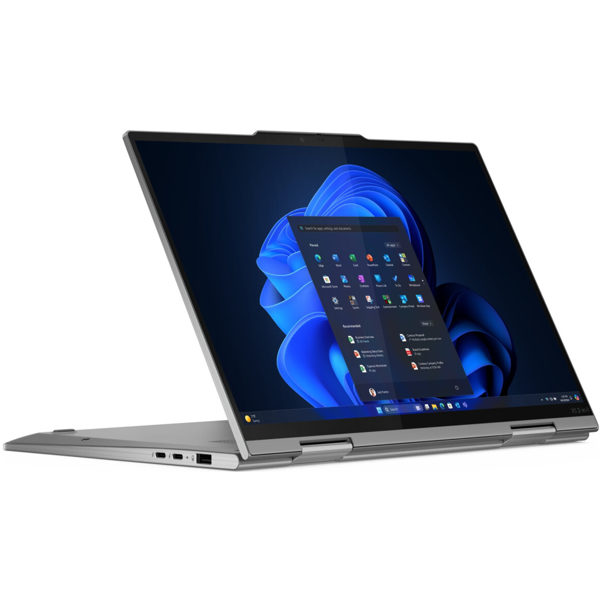 Lenovo ThinkPad X1 Gen 10 2-IN-1 Core™ Ultra 7 265U 512GB SSD 32GB 14" (2880x1800) OLED TOUCHSCREEN 120Hz WIN11 Pro GRAY Backlit Keyboard FP Reader שלוש שנות אחריות אתר לקוח – תמונה 2