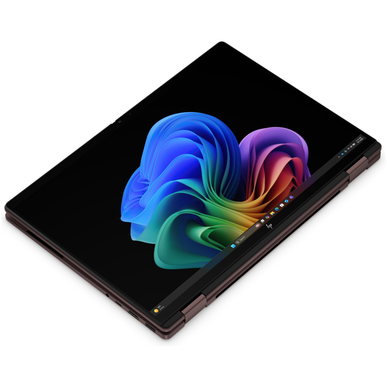HP OmniBook X Flip 14-KC0013 AMD Ryzen™ AI 5 430 512GB SSD 16GB 14" (1920x1200) OLED TOUCHSCREEN WIN11 DEEP ESPRESSO Backlit Keyboard – תמונה 2