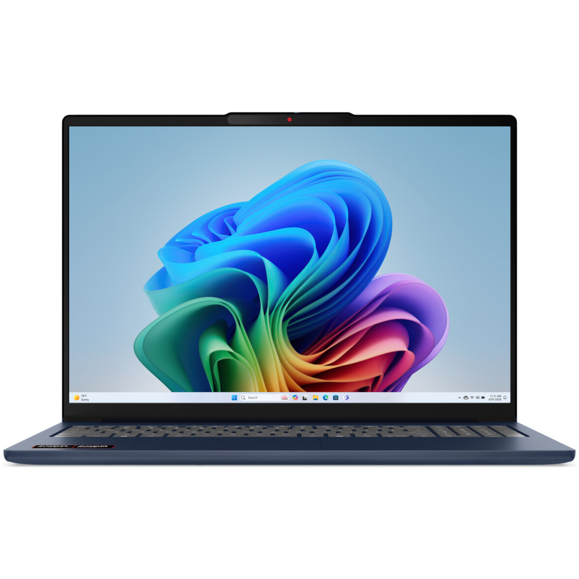Lenovo SLIM 5 16AGP11 AMD Ryzen™ AI 7 445 1TB SSD 16GB 16" (1920x1200) TOUCHSCREEN 120Hz WIN11 COSMIC BLUE Backlit Keyboard – תמונה 2