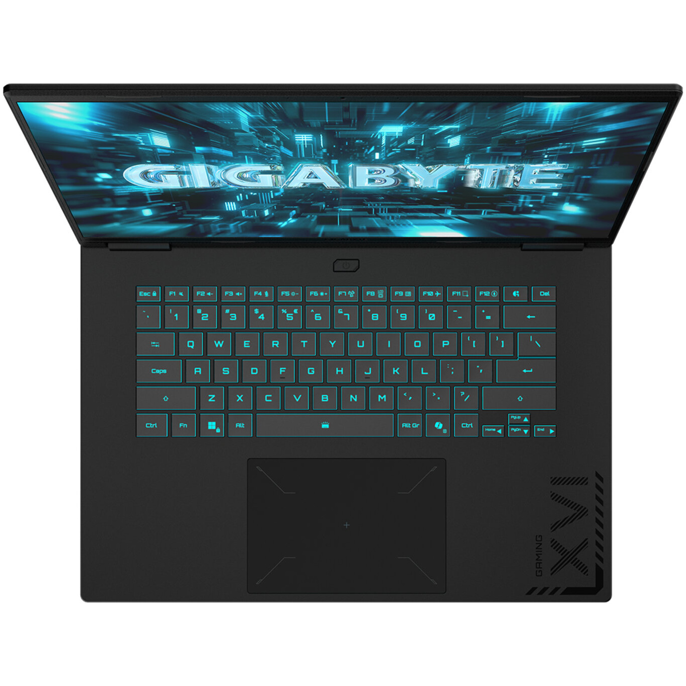 Gigabyte GAMING A16 PRO Core™ 7 240H 1TB SSD 32GB 16" (2560x1600) 165Hz WIN11 NVIDIA® RTX 5080 16384MB BLACK STEEL Backlit Keyboard – תמונה 2