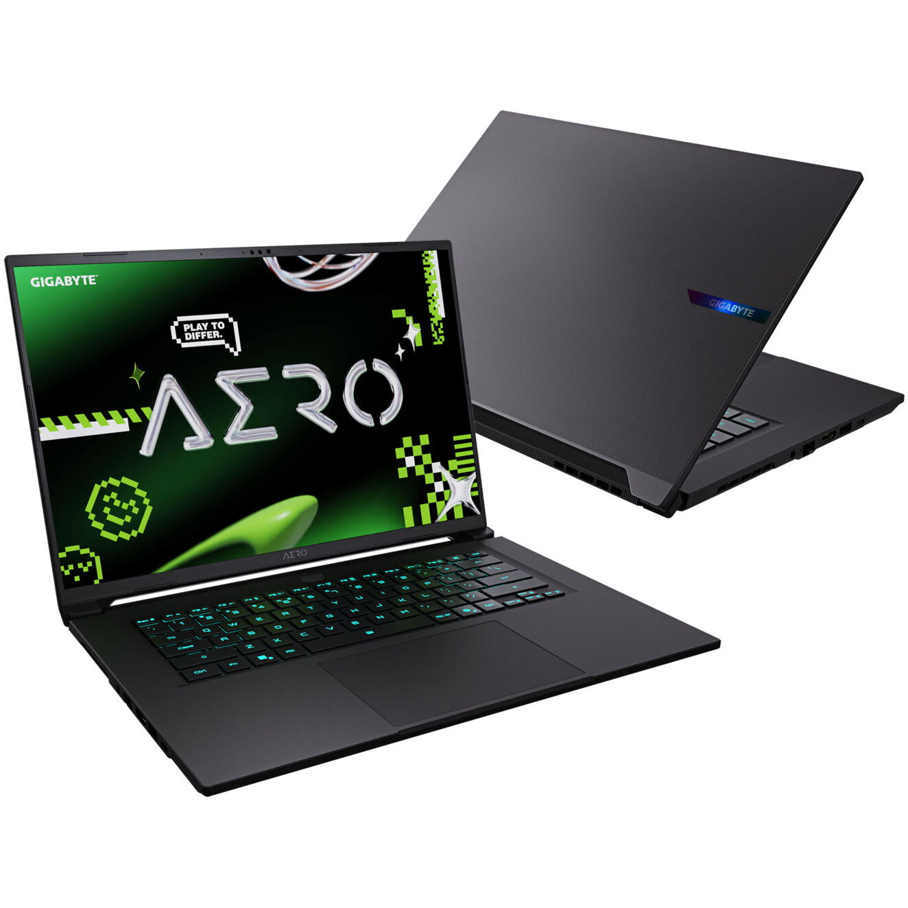 Gigabyte AERO X16 AMD Ryzen™ AI 7 350 1TB SSD 32GB 16" (2560x1600) 165Hz WIN11 NVIDIA® RTX 5060 8192MB SPACE GRAY Backlit Keyboard – תמונה 2