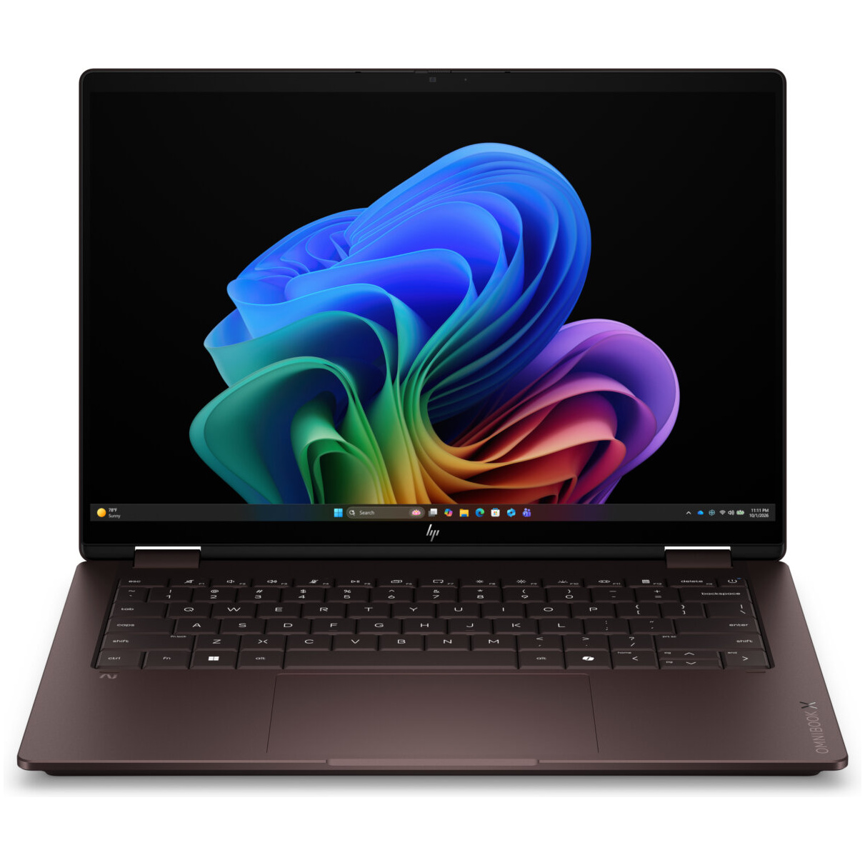 HP OmniBook X Flip 14-KC0013 AMD Ryzen™ AI 5 430 512GB SSD 16GB 14" (1920x1200) OLED TOUCHSCREEN WIN11 DEEP ESPRESSO Backlit Keyboard