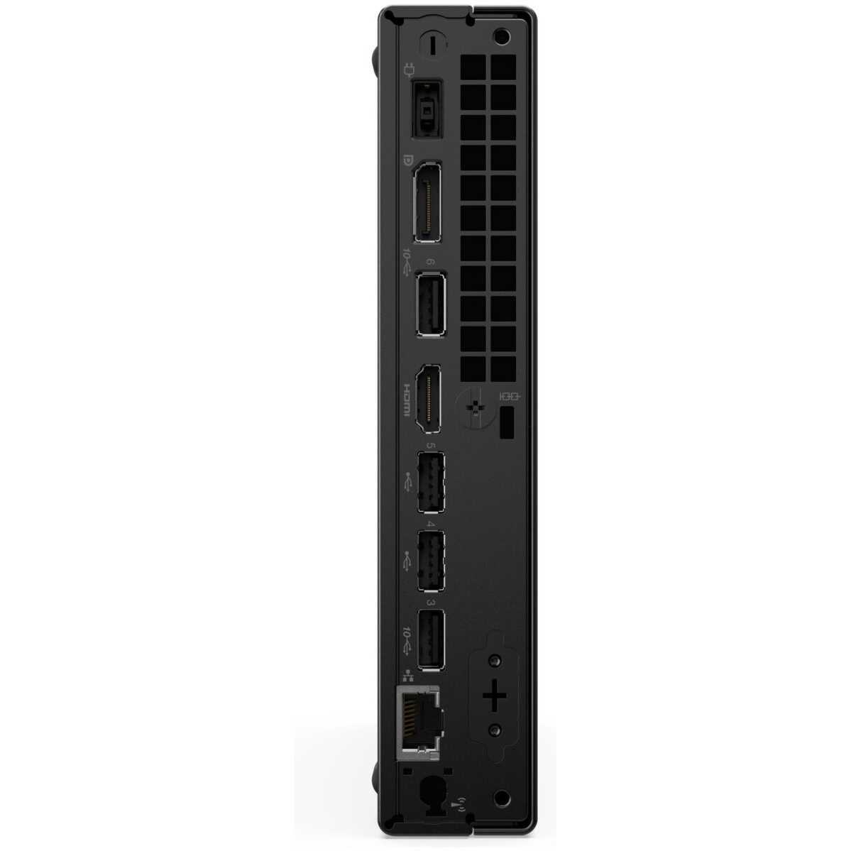 Lenovo ThinkCentre Neo 50q Gen 5 Tiny Snapdragon X X1-26-100 1TB SSD 32GB WIN11 Pro BLACK Keyboard Mouse – תמונה 6