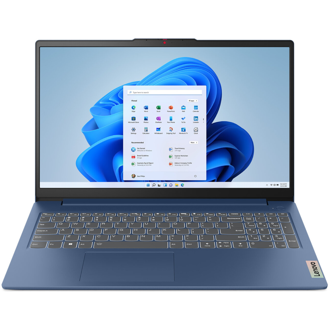Lenovo SLIM 3 15AMN8 AMD Ryzen™ 5 40 256GB SSD 8GB 15.6" (1920x1080) WIN11 ABYSS BLUE
