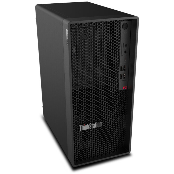 Lenovo ThinkStation P2 TOWER WORKSTATION Core™ Ultra 7 265 512GB SSD 32GB WIN11 Pro NVIDIA® RTX 5060 8192MB BLACK Keyboard Mouse – תמונה 4