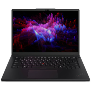 Lenovo ThinkPad P14s Gen 5 MOBILE WORKSTATION Core™ Ultra 7 155H 512GB SSD 16GB 14.5" (2560x1600) TOUCHSCREEN WIN11 Pro NVIDIA® RTX 500 4096MB DEEP BLACK Backlit Keyboard FP Reader 3-year warranty שלוש שנות אחריות אתר לקוח