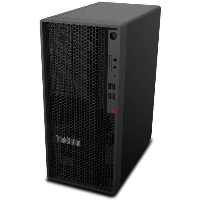 Lenovo ThinkStation P2 TOWER WORKSTATION Core™ Ultra 7 265 512GB SSD 32GB WIN11 Pro NVIDIA® RTX 5060 8192MB BLACK Keyboard Mouse – תמונה 5