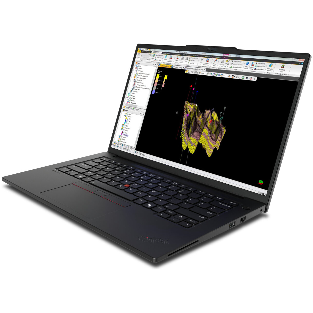 Lenovo ThinkPad P14s Gen 6 MOBILE WORKSTATION Core™ Ultra 7 255H 512GB SSD 16GB 14.5" (1920x1200) TOUCHSCREEN WIN11 Pro NVIDIA® RTX PRO 500 Blackwell 6144MB BLACK Backlit Keyboard FP Reader DAMAGED BOX שלוש שנות אחריות אתר לקוח – תמונה 4