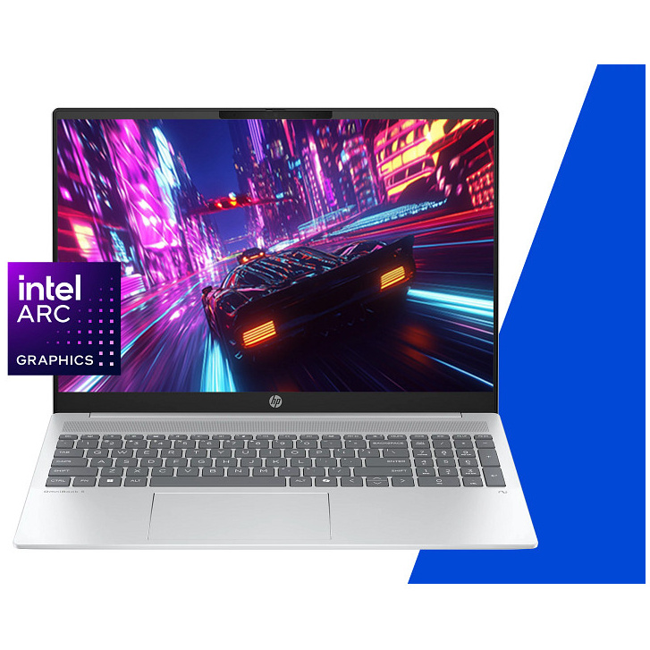 HP OmniBook 5 16-AF1017 Core™ Ultra 7 255U 1TB SSD 16GB 16" WUXGA (1920x1200) TOUCHSCREEN WIN11 IR Webcam GLACIER SILVER Backlit Keyboard – תמונה 6