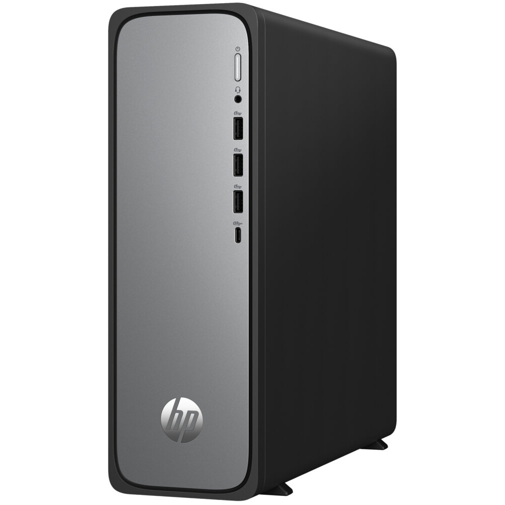 HP OmniDesk Slim S03-0003W Core™ i3-14100 512GB SSD 8GB WIN11 METEOR SILVER Damage Box – תמונה 3