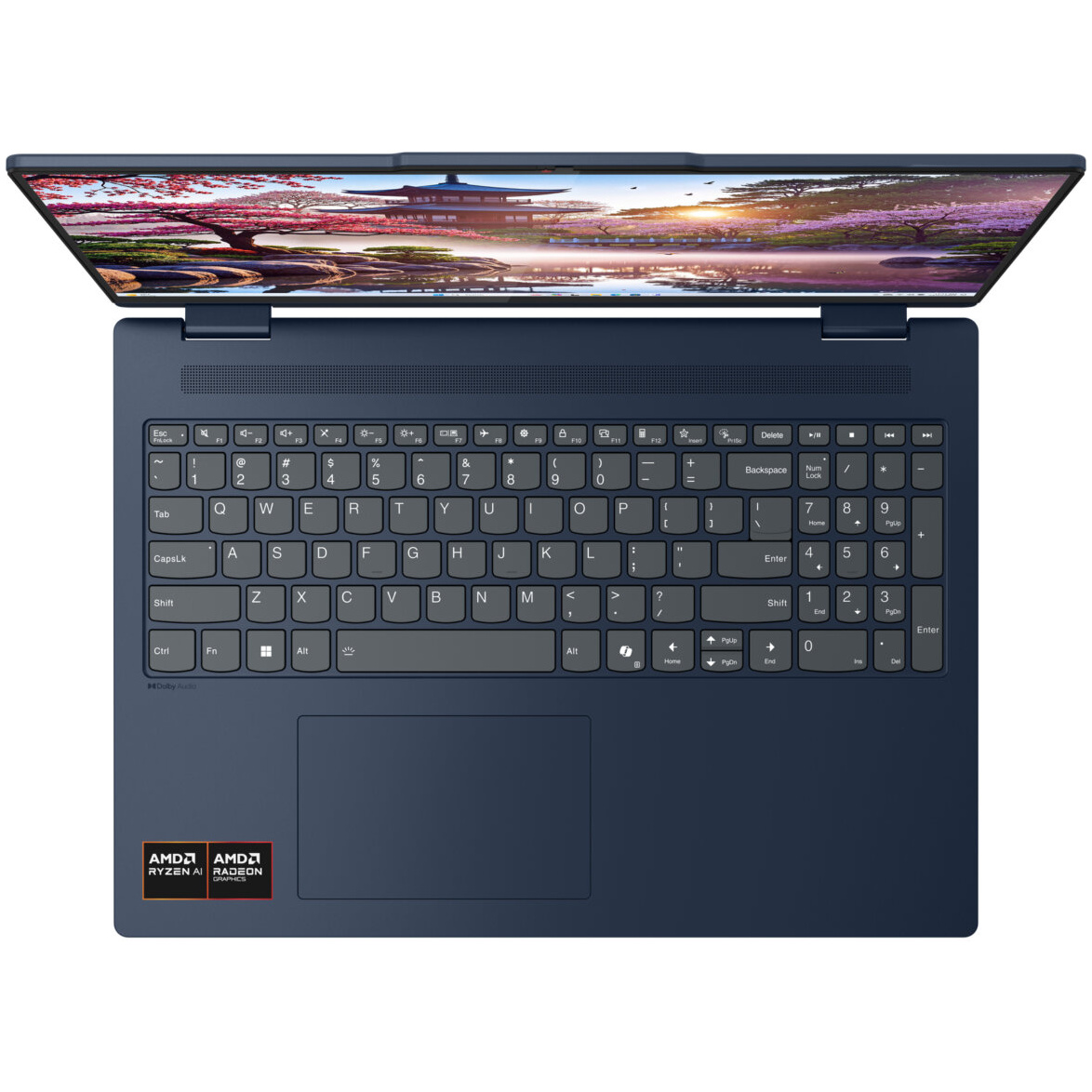 Lenovo 5 16AKP10 2-IN-1 AMD Ryzen™ AI 7 350 1TB SSD 16GB 16" (1920x1200) TOUCHSCREEN WIN11 LUNA GRAY Backlit Keyboard – תמונה 3