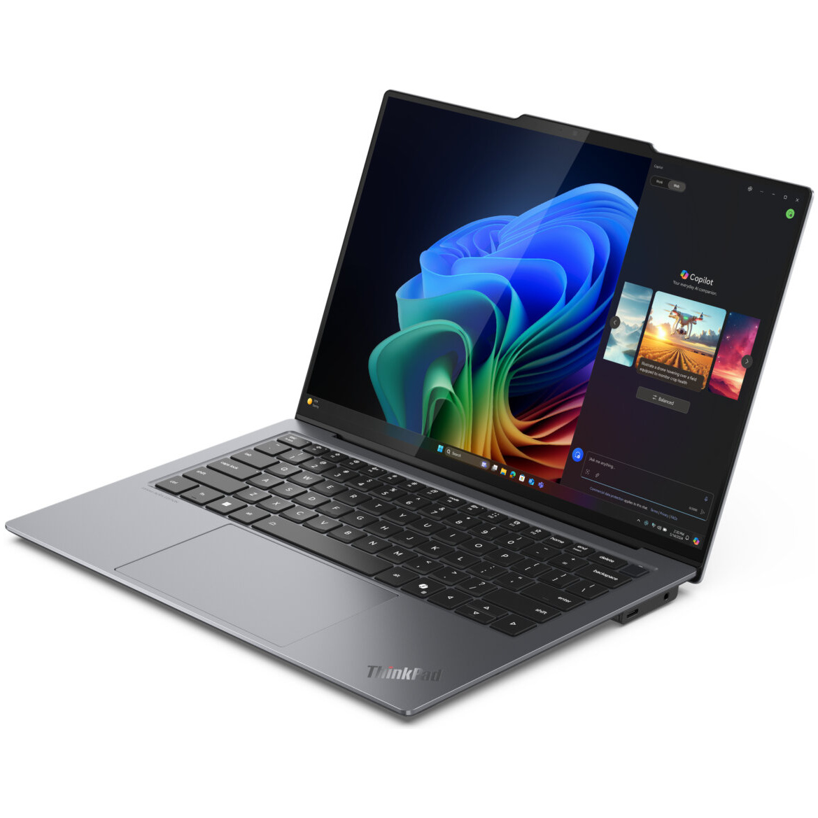 Lenovo ThinkPad X9 14 Gen 1 Core™ Ultra 5 226V 512GB SSD 16GB 14" (2880x1800) OLED TOUCHSCREEN 120Hz WIN11 Pro THUNDER GRAY Backlit Keyboard FP Reader שלוש שנות אחריות אתר לקוח – תמונה 3