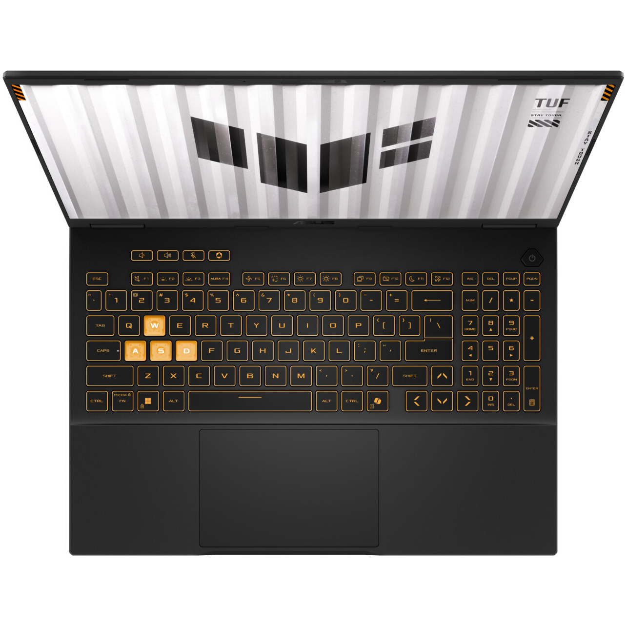 Asus TUF F16 FX608JMR-SH73 GAMING Core™ i7-14650HX 512GB SSD 16GB 16" (1920x1200) 165Hz WIN11 NVIDIA® RTX 5060 8192MB JAEGER GRAY RGB Backlit Keyboard – תמונה 4