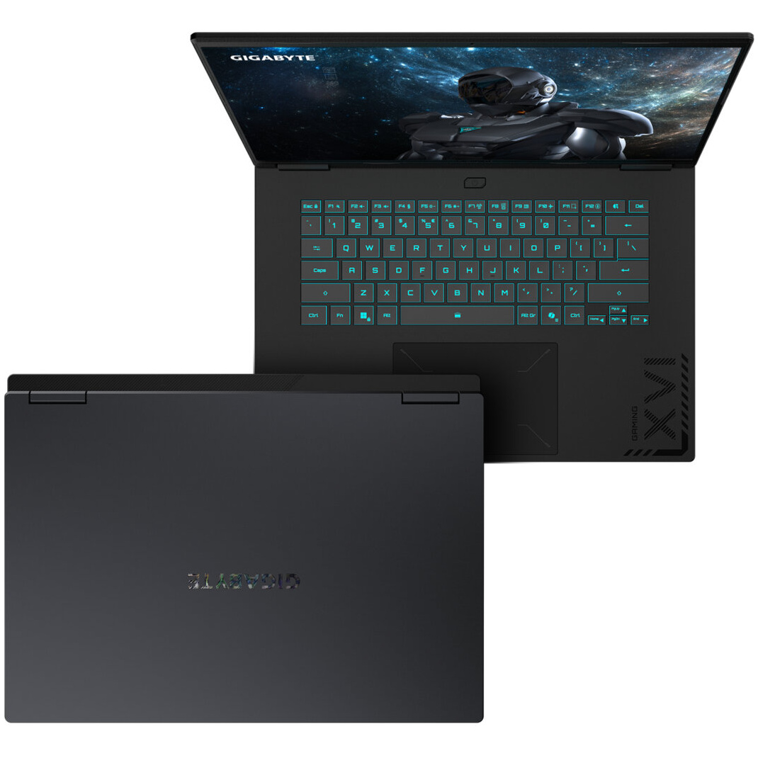 Gigabyte GAMING A16 PRO Core™ 7 240H 1TB SSD 32GB 16" (2560x1600) 165Hz WIN11 NVIDIA® RTX 5070Ti 12288MB BLACK STEEL Backlit Keyboard – תמונה 3